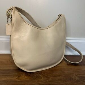 Vintage Coach Stone Becket Zip 9920 Crossbody Shoulder Bag